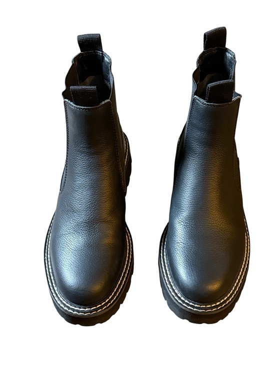 Dolce Vita Black Chelsea Lug Sole Ankle Pull On Boots Size 6.5 main image 5